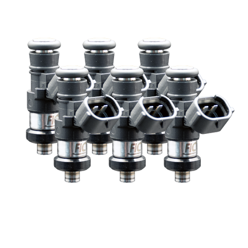 FIC ISC-2150H-6 six cylinder 2150cc SHORT high impedance fuel injector set with Data Match Technology and solder-in pigtails