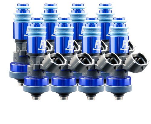 FIC 2150-53-11-21-8 2150cc 53mm fuel injectors for custom eight cylinder high horsepower applications