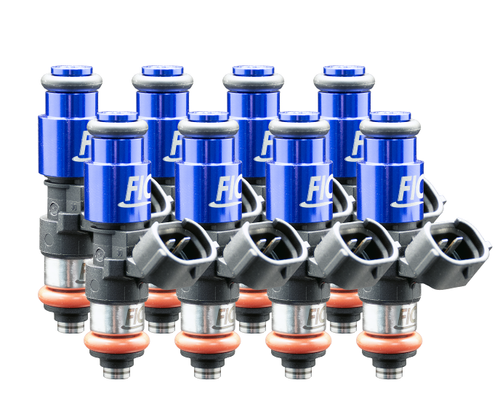 Fuel Injector Clinic 1200cc custom injector kit 1200-53-14-15-8 with Data Match Technology, solder-in pigtails, matched injectors, and lifetime warranty