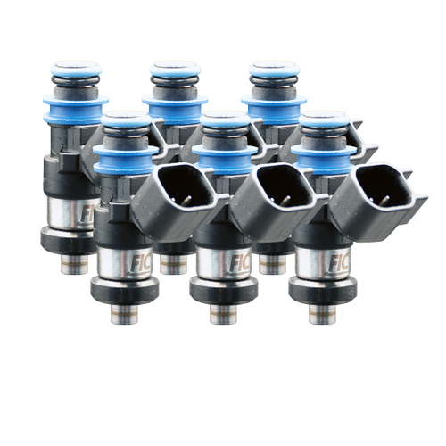 Fuel Injector Clinic 660cc shorty injector kit 0660-38-11-16-8 with matched injectors, solder-in pigtails, and lifetime warranty
