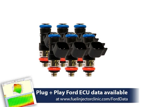 FIC 1650cc fuel injectors is409-1650h with drop-in plug fitment for 2017-2019 Ford Raptor
