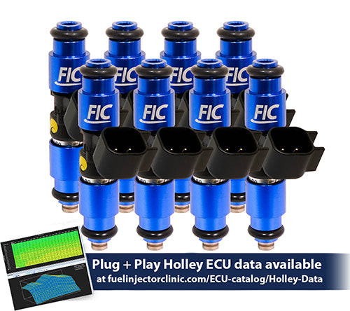 FIC ish01-1440h 1440cc 160 lbs/hr fuel injectors for Holley GM and Ford applications