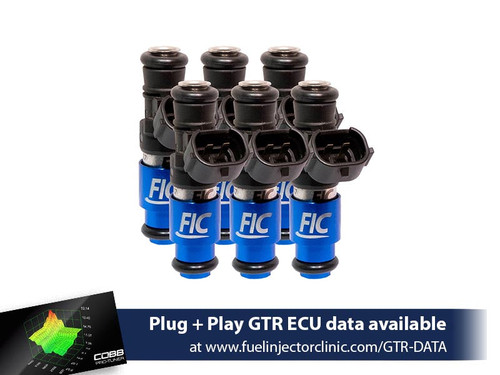 Fuel Injector Clinic is188-2150h 2150cc High-Z fuel injectors for 2009-2026 Nissan R35 GT-R