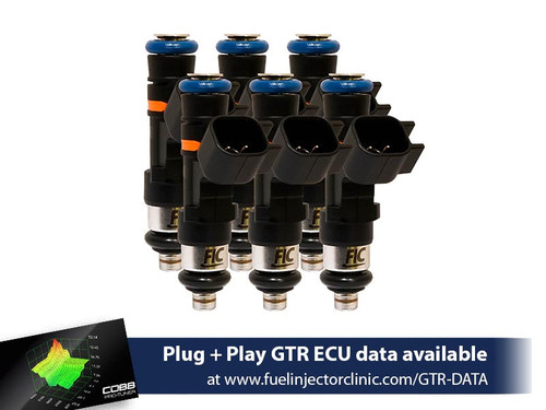Fuel Injector Clinic is188-1000h 1000cc High-Z fuel injectors for 2009-2026 Nissan R35 GT-R