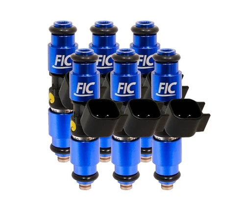 FIC 1440cc fuel injector set IS166-1440H for 1993-1998 VW Audi 6-cylinder 64mm E85 and race fuel applications