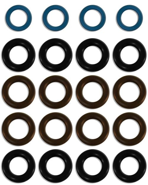 Fuel Injector Clinic SLK-181 seal kit for Nissan 240SX 11mm top-feed fuel injectors