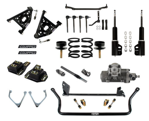 Detroit Speed Front Speed Kit 3 - Single Adjustable Strut (1982 - 1992 Camaro & Firebird) 031342DS