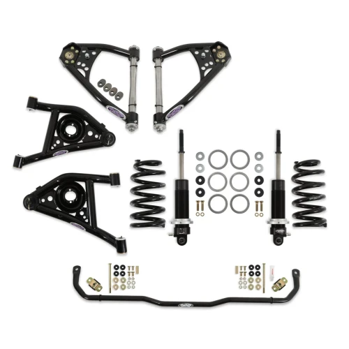 Detroit Speed Front Speed Kit 2 - Base Shocks (1967 - 1969 Camaro & Firebird / 1968 - 1974 Nova - SBC / LS) 031350DS