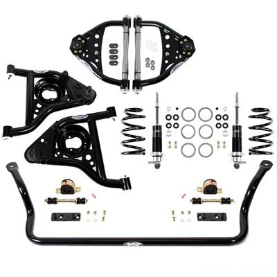 Detroit Speed Front Speed Kit 2 - Base Shocks (1970 - 1981 Camaro & Firebird - SBC / LS) 031354DS
