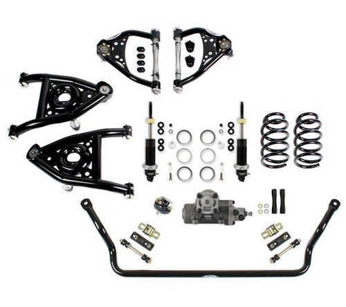 Detroit Speed Front Speed Kit 3 - Non-Adjustable Shocks (1973 - 1977 GM A-Body - BBC) 031371DS