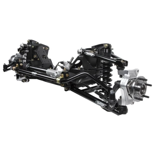 Detroit Speed SpeedMAX Front Suspension System - Single Adjustable Shocks (1973 - 1987 Chevrolet C10 / GMC C15 - SBC Brackets) 032082-SDS