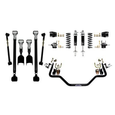 Detroit Speed Rear Speed Kit 3 - Double Adjustable Shocks  (1968 - 1972 GM A-Body - Stock Axle) 041612-DDS
