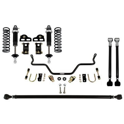 Detroit Speed Rear Speed Kit 2 - Double Adjustable Shocks - 3" Axle (1982 - 1992 Camaro & Firebird) 041644-DDS