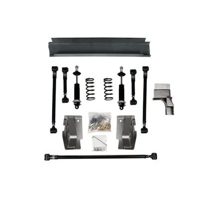Detroit Speed QuadraLink Rear Suspension Kit - No Axle Brackets - Remote-Reservoir Double-Adjustable Shocks (1967 - 1969 Camaro & Firebird) 041705-RDS
