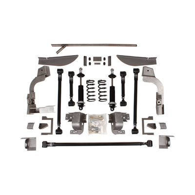 Detroit Speed QuadraLink Rear Suspension Kit - No Axle Brackets - Single-Adjustable Shocks (1970 - 1981 Camaro) 041712-SADS