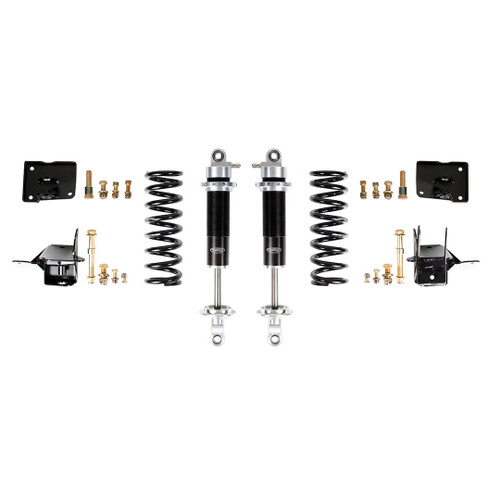 Detroit Speed Rear Coilover Conversion Kit - Base Shocks  (1967 GM A-Body - Stock Axle) 042406DS