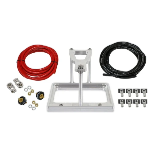 Detroit Speed Modular Battery Relocation Kit - Natural Finish - Group 34/78 Batteries  120107DS