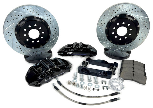 Detroit Speed 14-Inch Front Extreme+ Brake System 6S - C5/C6 Spindles / Detroit Speed Subframe - Detroit Speed Caliper - 4301171DSE