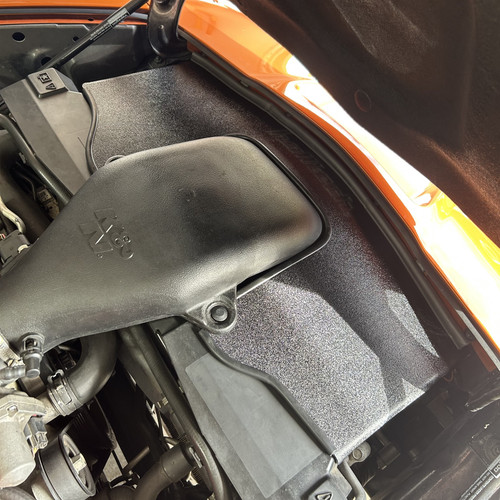 Halltech K&N Beehive heat shield for C6 Corvette Z06 with 63-3060-1 intake