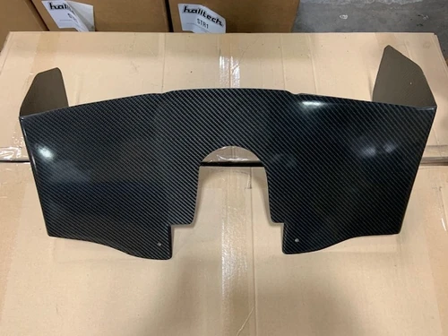 Halltech CF112 matte prepreg carbon fiber Beehive intake heat shield for 2005-2013 Corvette C6 CF-BHV