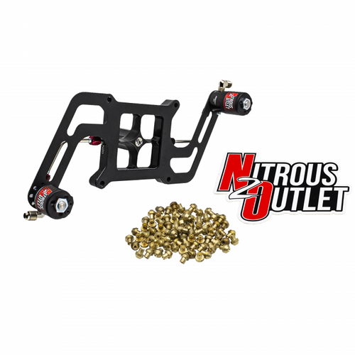 Nitrous Outlet Stinger 3 Standard Wet 4150 Boomerang Solenoids Forward Nitrous Plate Conversion 00-10604-GEN3-SF