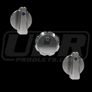 UPR Products Slimline & Climate Control AC Knobs - Satin (1989 - 2004 Mustang) 1003-89-24