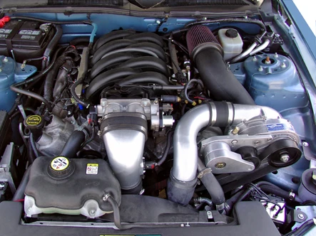 ProCharger P-1SC-1 high output intercooled complete kit for 2005-2010 Mustang GT 4.6 3V engine