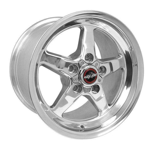 Race Star 15x10 92 Drag Star Wheel 7.25 BS Ford Polished 92-510154DP