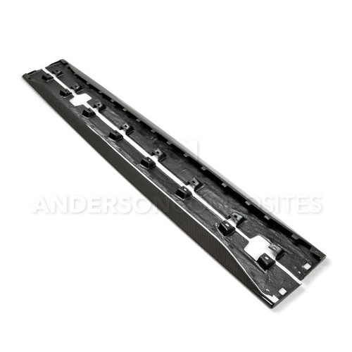 Anderson Composites Type-OE Rocker Panel Splitter (2015-2023 Mustang) AC-SS15FDMU-AO