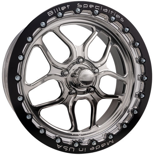 Billet Specialties 17x9.5 Win Lite Single Bead Lock Wheel Polished RSB22795