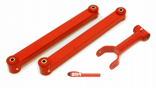 BMR LVL 1 Rear Control Arm Package Red (2005-2010 Mustang/GT500) CAP001R