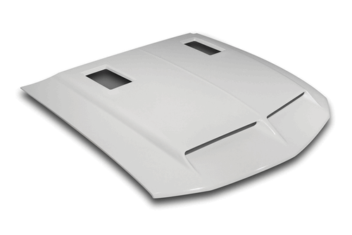 Cervinis Type 4 Ram Air Hood - Billet Heat Extractors (2005 - 2009 Mustang) 1187