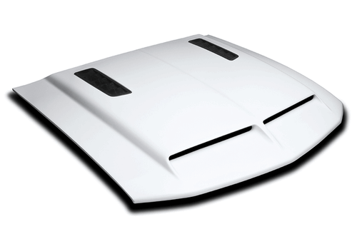 Cervinis Ram Air Hood w/ Louvers (2005 - 2009 Mustang) 1225