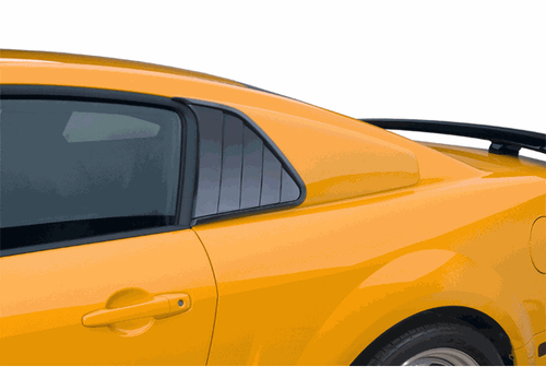 Cervinis Quarter Window Covers (2010 - 2014 Mustang) 4334A