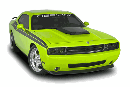 Cervinis T/A Kit w/Matte Black Scoop (2008-2023 Challenger RT/SRT8) 8045