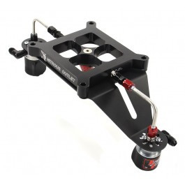 Nitrous Outlet 4150 Stinger Plate Conversion w/ Deep Center Solenoid Bracket 50-500 HP 00-10610-SF