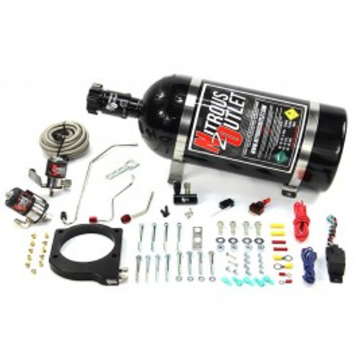 Nitrous Outlet MSD Atomic AirForce Intake Hard-Lined Plate System (GM LS7) 00-10129-MSD-LS7