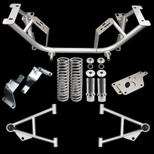 UPR LS Swap K Member Kit Chrome Moly Urethane Mount (94-04 Mustang) 2005-96K-105
