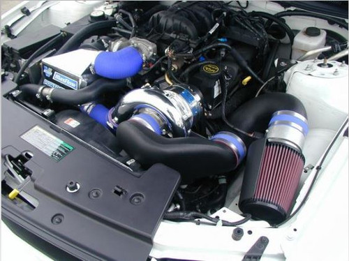 Vortech Supercharger V-3 Si Tuner System High Output Satin (07-09 Mustang V6) 4FU218-740L