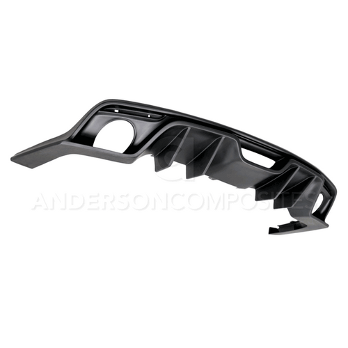 Anderson Composites Fiberglass Rear Valance - Type AR (2015 - 2017 Mustang) AC-RL15FDMU-AR-GF