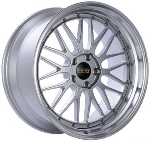 BBS 21x10 LM261 Wheel 5x120 BC 38 ET Diamond Silver Center LM261DSPK