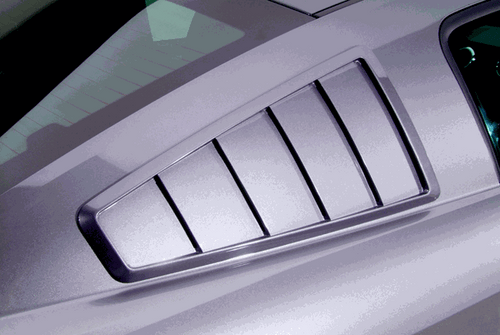 Cervinis 65' Style Quarter Window Louvers (10-14 Mustang) 4333A
