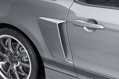 Cervinis C-Series Side Scoops (2010 - 2014 GT500) 4388A