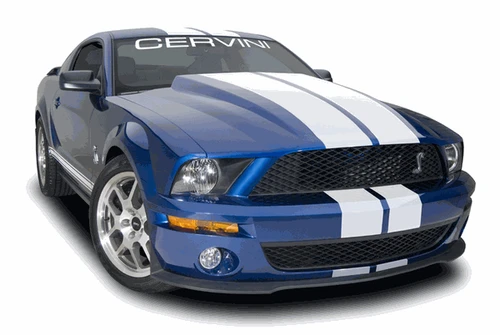 Cervinis Cowl Hood Stripes (2007 - 2009 GT500) 7082