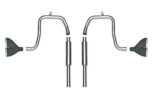 Cervinis Side Exhaust Kit (2010 - 2012 Mustang) 8051