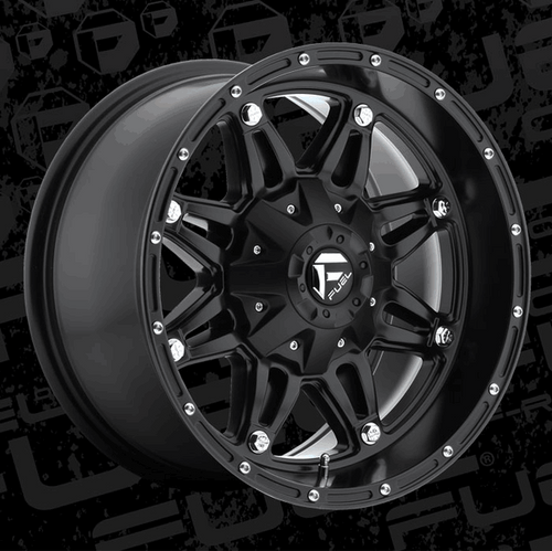 Fuel Off-Road 17x9 Hostage Wheel 6 Bolt 1 ET 106.40 Bore Matte Black D531