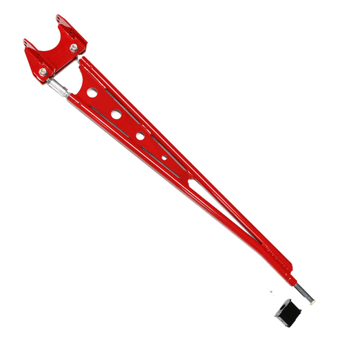 J&M 1982-2002 F-Body Torque Arm Transmission Mounted On-Car Adj Red 23500R