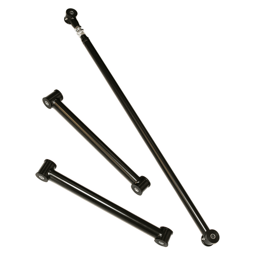 J&M Panhard Rod & Lower Control Arms Combo Kit Black (05-14 Mustang) 30100B