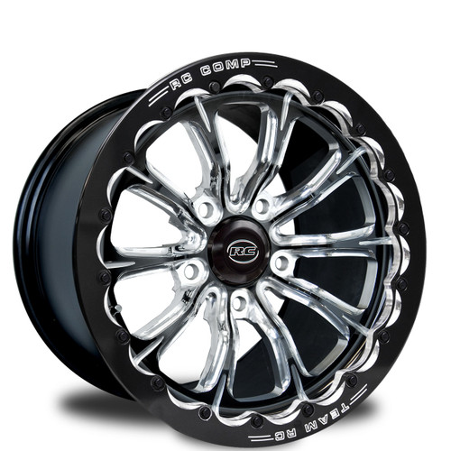 RC Components 17x7 Front Exile Street Fighter Wheel Single Beadlock (2011 - 2014 Mustang GT)