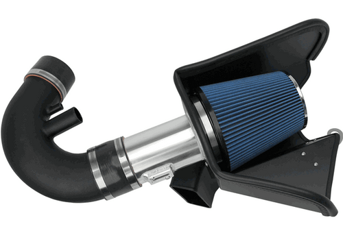 Steeda Cold Air Intake Black Inlet w/ Black Hoses (2005 - 2009 Mustang GT) 555-3131-B